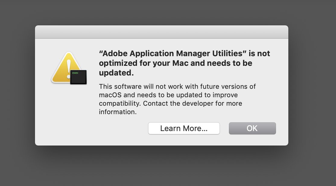 adobe should optomize for mac